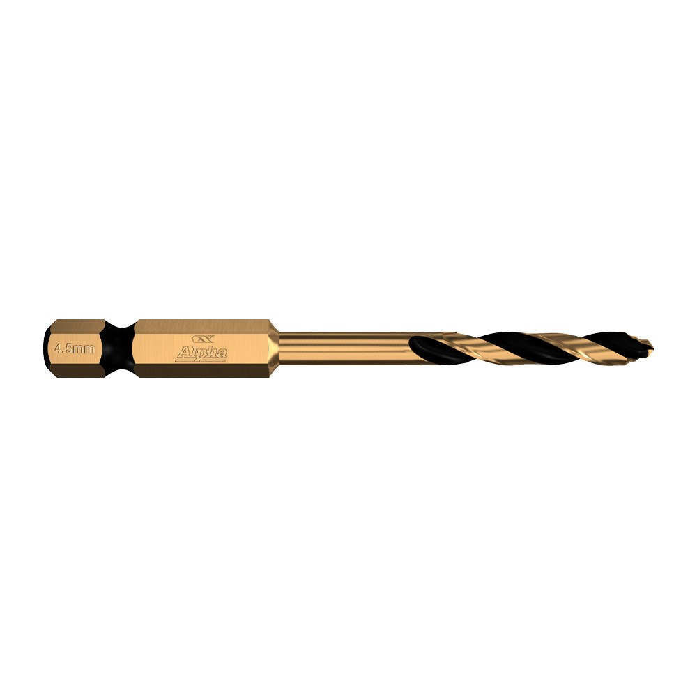ALPHA ONSITE PLUS IMPACT STEP TIP DRILL BIT - 4.5MM